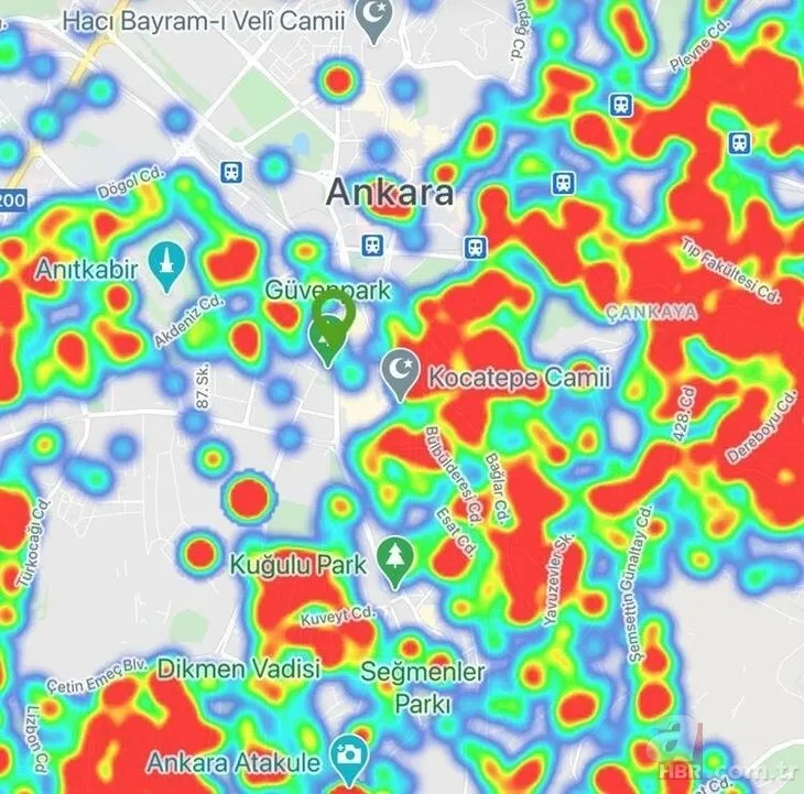 İllerin haftalık vaka haritası açıklandı! Hangi ilde kaç vaka var? İstanbul Ankara ve İzmir’in vaka sayıları korkuttu!