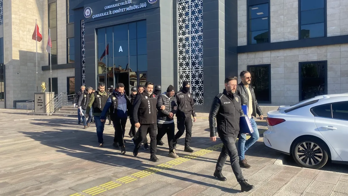 Çanakkale'de dolandırıcılık operasyonu: 5 gözaltı