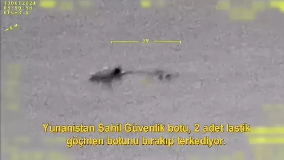 MSB: Yunanistan'ın bıraktığı düzensiz göçmenler kurtarıldı