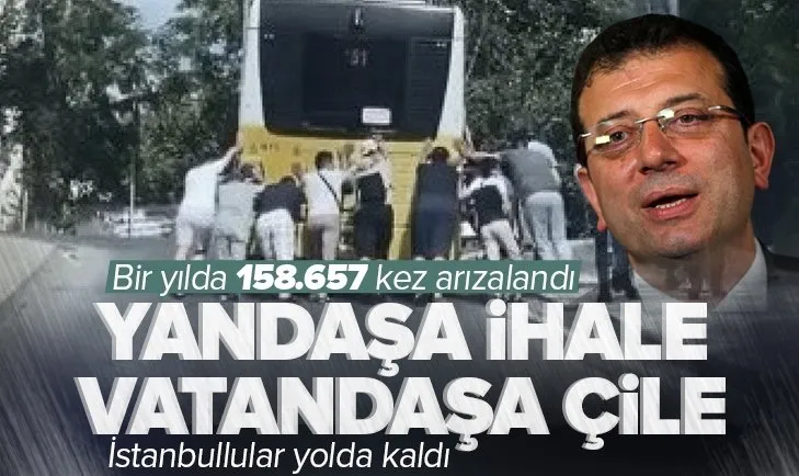 CHP’li İBB Başkanı İmamoğlu İETT bakım ihalesini yandaş vekil Özgür Karabat’a verdi! 158.657 kez arıza yaptı