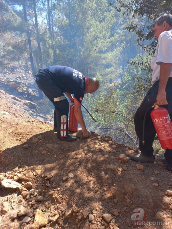 Antalya, Adana, Marmaris, Mersin, Muğla, Osmaniye ve Kayseri'deki orman yangınlarına müdahale ediliyor! Kahreden görüntüler 4