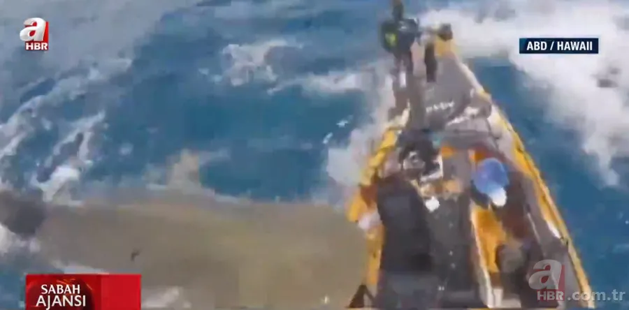 Balık tutan adama köpek balığı saldırdı! Korkunç anlar kamerada 5