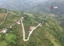 Ordu’da beton yol çalışmaları