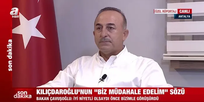Dışişleri Bakanı Mevlüt Çavuşoğlu'dan A Haber canlı yayınında Kılıçdaroğlu'na tepki: Devlet adamı olsaydı... - 6