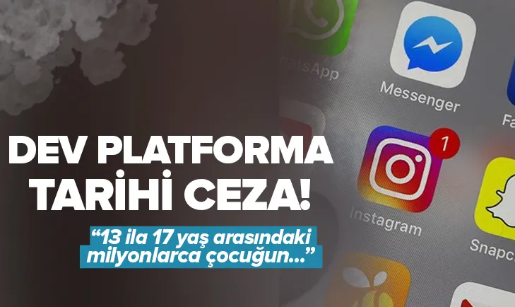 Instagrama tarihi ceza! Milyonlarca çocuğun...