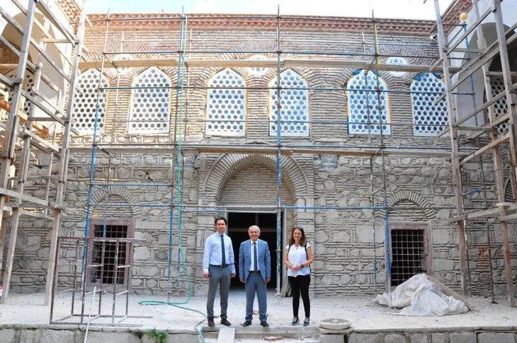 Manisa Ulu Camii tarihi aydınlattı! Restorasyon çalışmalarında ortaya çıktı! İşte Bizans döneminin kalıntısı