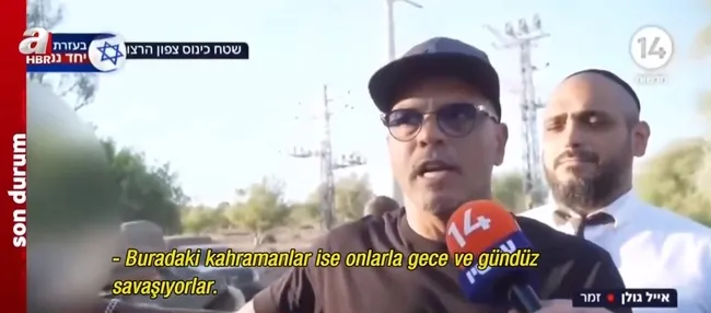 İsrailli şarkıcı Eyal Gonal soykırım çağrısı yaptı! Bunların gözü dönmüş...