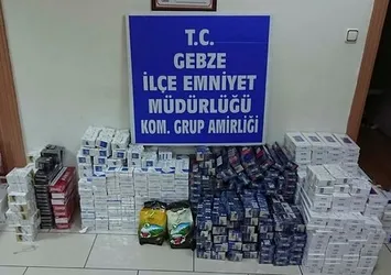 Kocaeli'de kaçak sigara operasyonu!