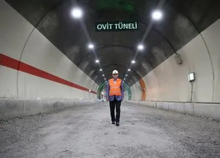 Ovit Tüneli ile yılda 15,5 milyon lira tasarruf sağlanıyor! 2023’te hedef 770 kilometre