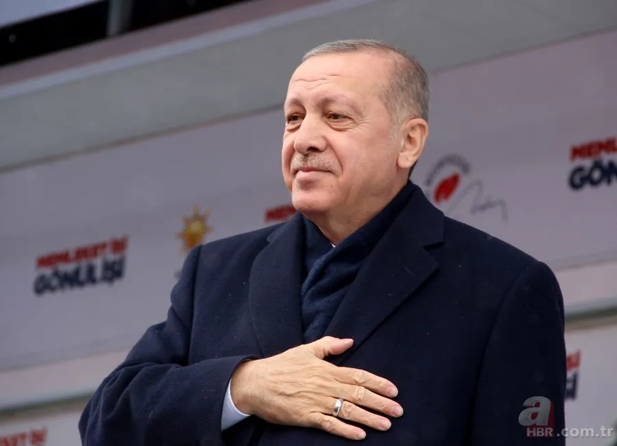 Başkan Erdoğan'a Erzurum'da sıcak karşılama 25