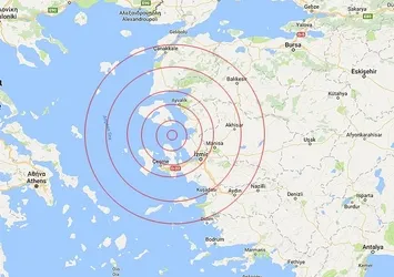 Ege Denizi'nde 12 saat içinde 35 deprem