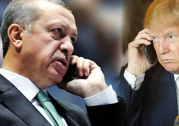 Cumhurbaşkanı Erdoğan, Trump'la görüştü