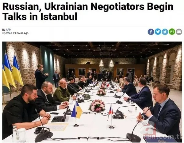 Dolmabahçe Sarayı'ndaki müzakere dünya basınında! Avrupa ya da BM değil Erdoğan başardı 13