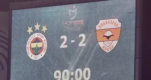 Fenerbahçe berabere kaldı capsler coştu