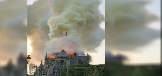 Notre Dame Katedrali’nde yangın