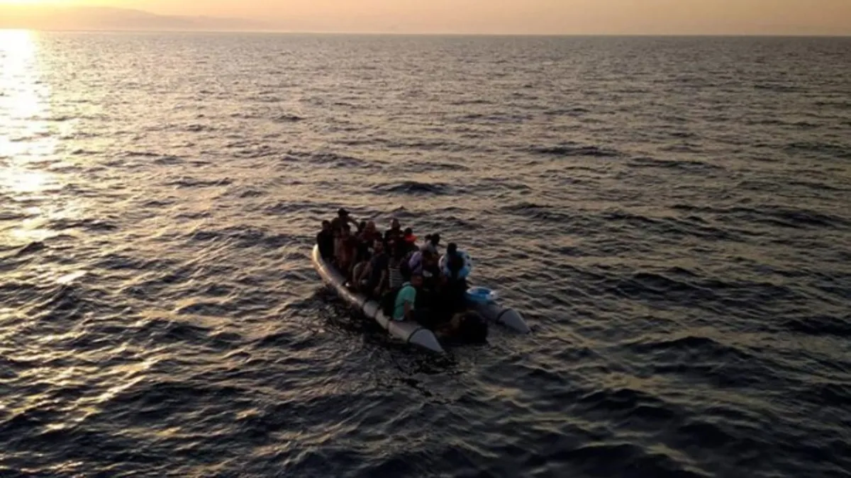 Bodrum açıklarında 4 düzensiz göçmen yakalandı