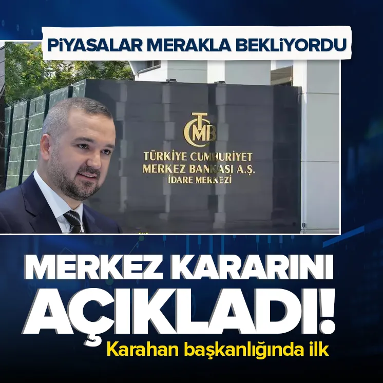 Merkez Bankası faiz kararını açıkladı!