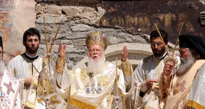 Sümela Manstırı’nda 5 yıl sonra ilk ayin