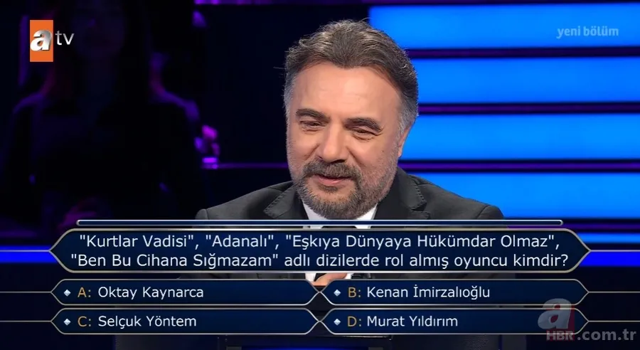 Milyoner'de gülümseten anlar! Soruda kendisini görünce oldukça şaşırdı 3