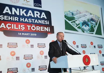Başkan Erdoğan Ankara Şehir Hastanesi'ni açtı