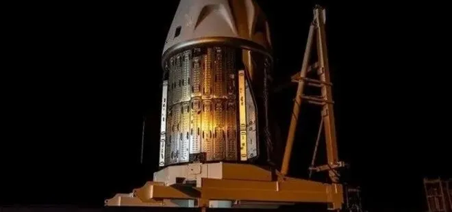 SpaceX duyurdu! İlk Türk uzay yolcusu Alper Gezeravcı’yı taşıyacak kapsül Florida’ya ulaştı