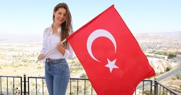 Amanda Cerny’nin Ayasofya pozu ABD’lileri çıldırttı
