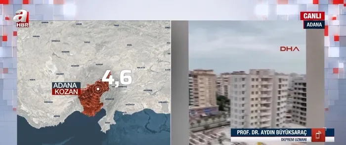Adana’da peş peşe korkutan deprem! AFAD büyüklüğünü 4,6 4,5 4 ve 3,7 olarak duyurdu | SON DEPREMLER
