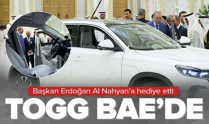 Başkan Erdoğan Al Nahyan’a TOGG hediye etti