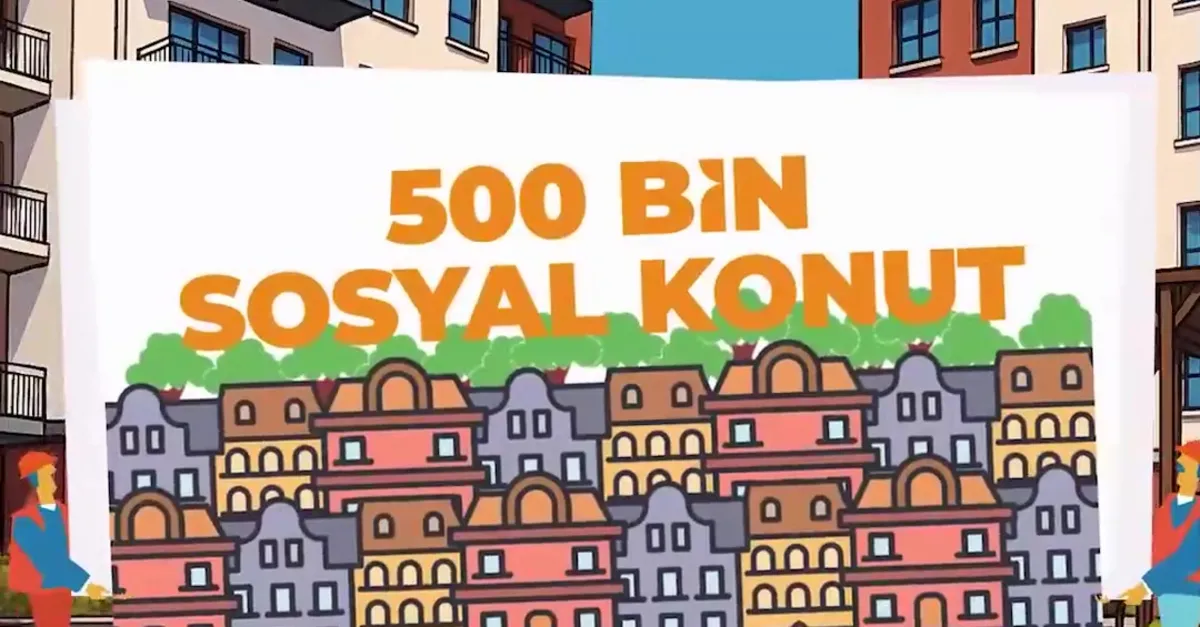 500 bin sosyal konut projesinden kimler faydalanacak? Kura çekimi ne zaman? Evler kaç metrekare?