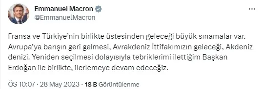 Dünya liderlerinden Başkan Recep Tayyip Erdoğan’a tebrik yağıyor!
