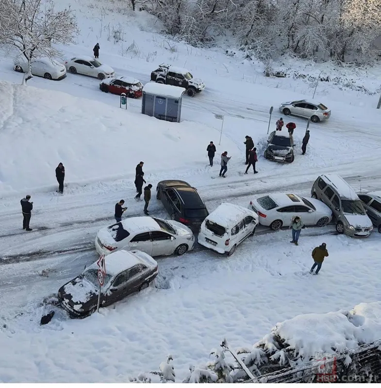 Karlı havalarda araç nasıl kullanılmalı? Sürücüler nelere dikkat etmeli? Güvenli sürüş teknikleri neler? A Haber'de anlattı 7