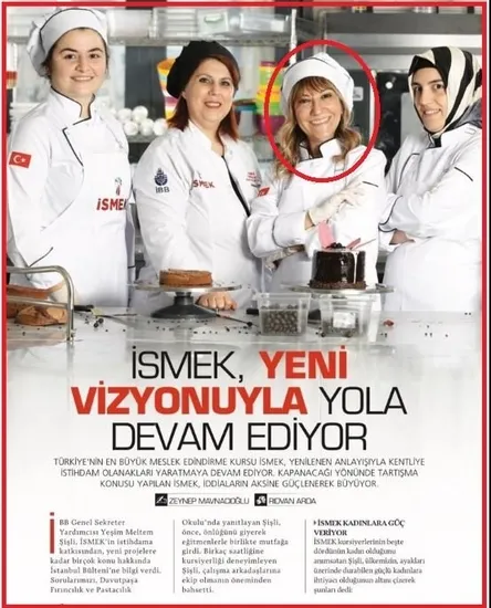 İBB bülteni, Meltem Şişli’nin yaptığı ahlaksız saldırıya adeta sahip çıktı