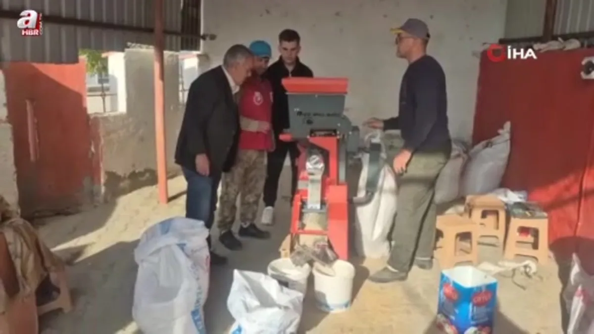 Ücretsiz pirinç soyma hizmeti