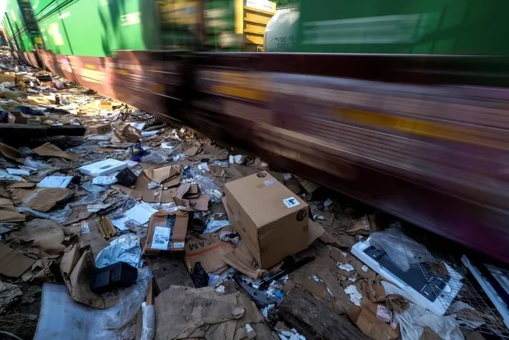 ABD’de tren soygunları başladı! Union Pacific ve Amazon...