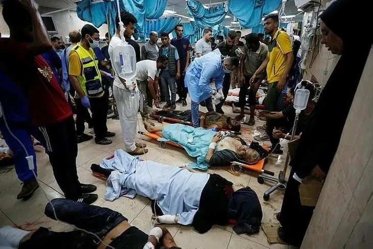 Katil İsrail'in Nusayrat Katliamı sonrası sokaklar ölülerle doldu! Netanyahu'nun talimatıyla 3 kampa birden saldırı