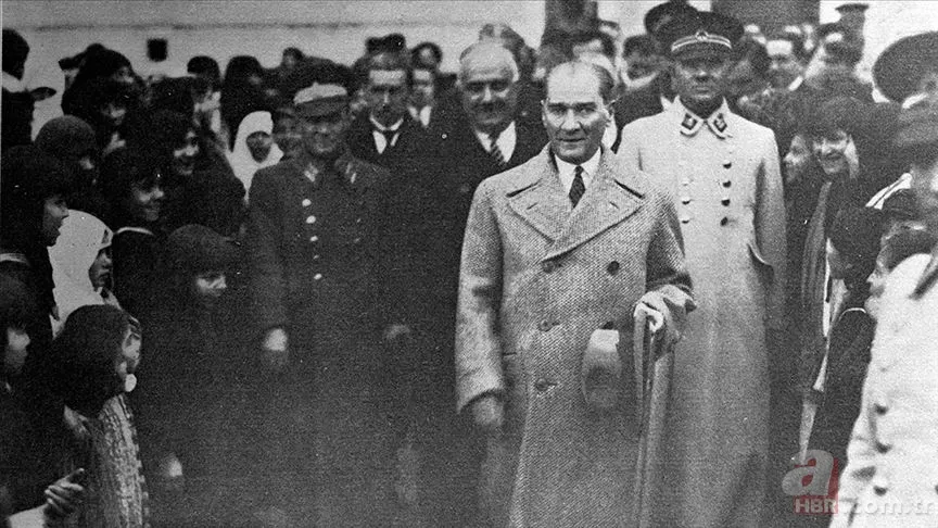 Atatürk'ün arşivlerden çıkan en son fotoğrafları! Hiç görülmemiş 10 Kasım en güzel Atatürk resimleri 24