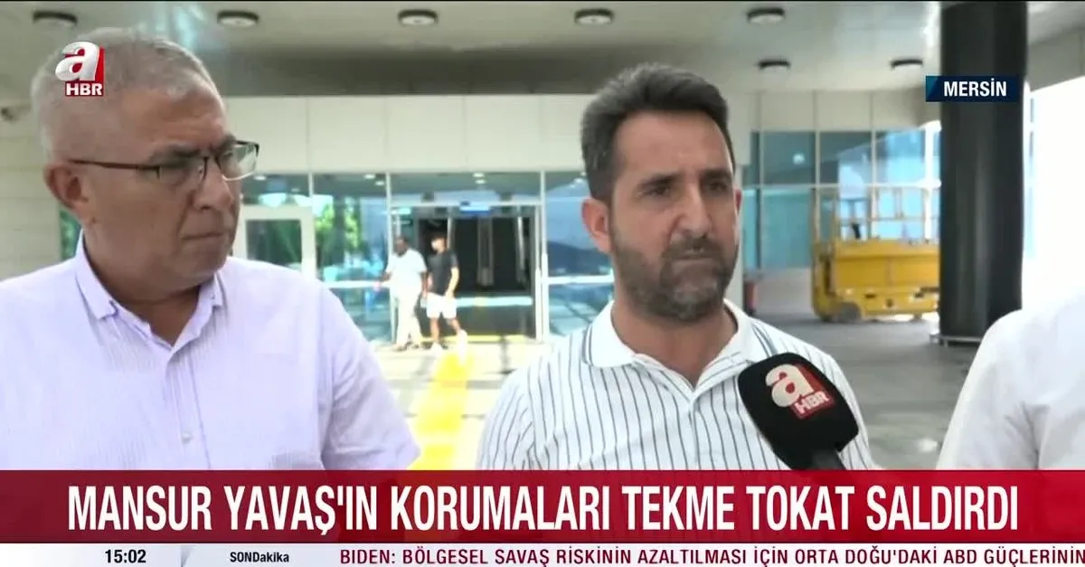 Mansur Yavaş’ın korumaları tekme tokat saldırdı