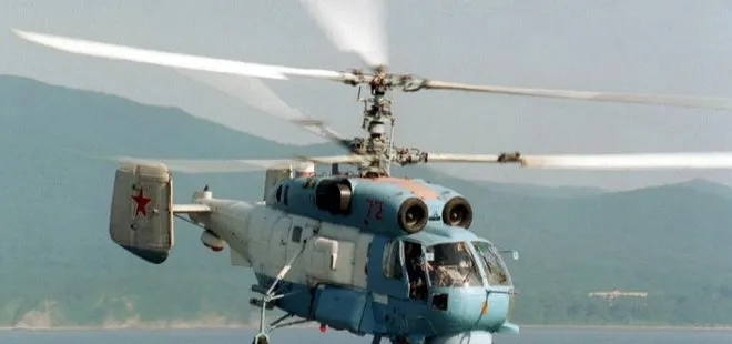 Rusya’da Ka-27 tipi helikopter düştü