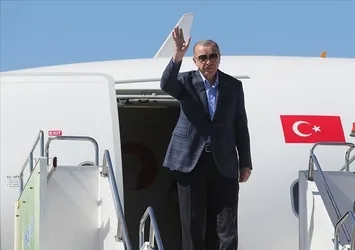 Başkan Erdoğan İtalya’dan Türkiye'ye döndü