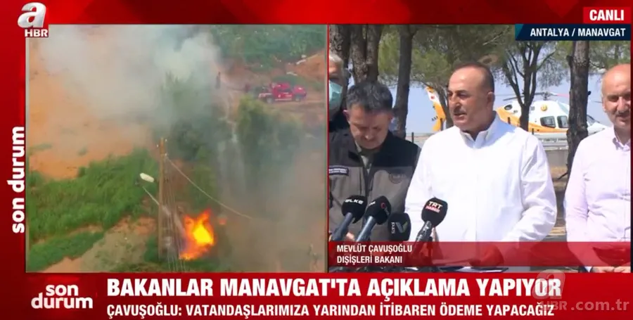 Antalya, Adana, Marmaris, Mersin, Muğla, Osmaniye ve Kayseri'deki orman yangınlarına müdahale ediliyor! Kahreden görüntüler 8