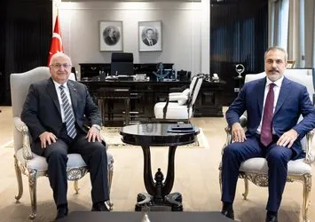 Ankara'da önemli temas! Bakan Güler ve Bakan Fidan bir araya geldi