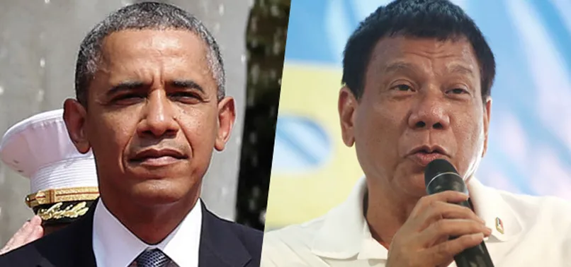 Obama kendisine küfreden Duterte ile görüştü