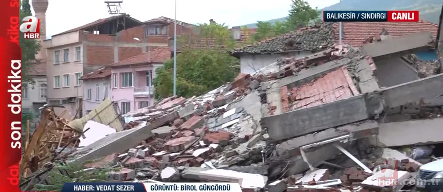 Balıkesir’de deprem! Hasarın boyutu gün ağarınca ortaya çıktı | A Haber görüntüledi 3