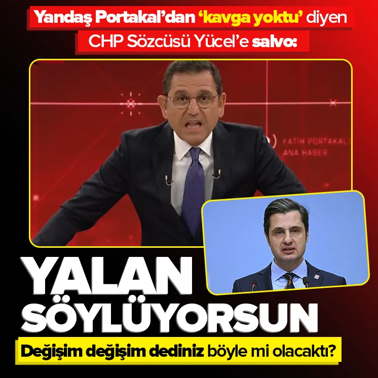 CHP yandaşı Portakaldan Sözcü Yücele salvo