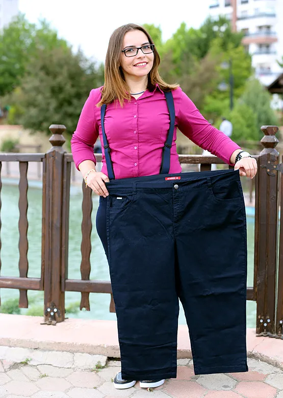 1 yılda 111 kilodan 55 kiloya düştü - 1