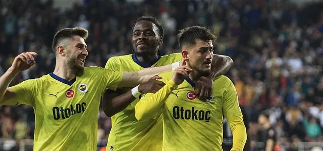 Fenerbahçe güle oynaya zirve koltuğuna! Hatayspor 0-2 Fenerbahçe MAÇ SONUCU