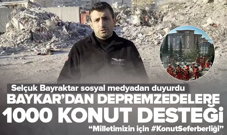 BAYKAR’dan 1000 konut desteği!