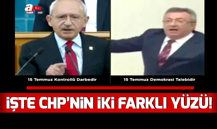 İşte CHPnin iki farklı yüzü...