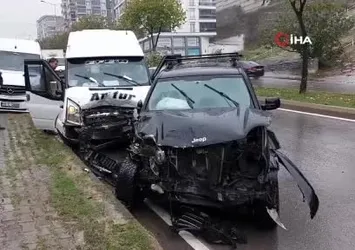 Samsun'da trafik kazası