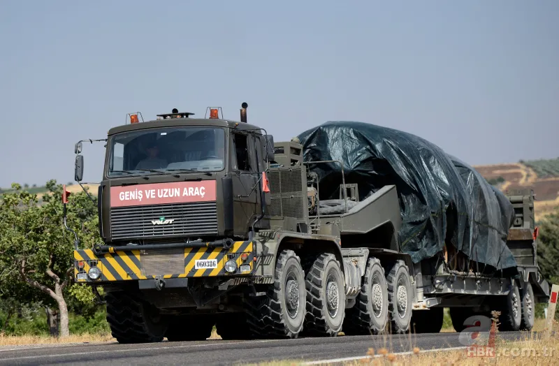 Son dakika: S-400 teslimatının ardından Suriye sınırında dikkat çeken sevkiyat 12